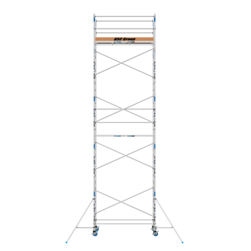 Torre de andamio móvil Premium PRO 90x305 10,20 m altura de trabajo