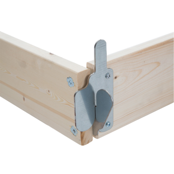 Andaime dobrável 75x190x365 barras + rodapé + estabilizadores