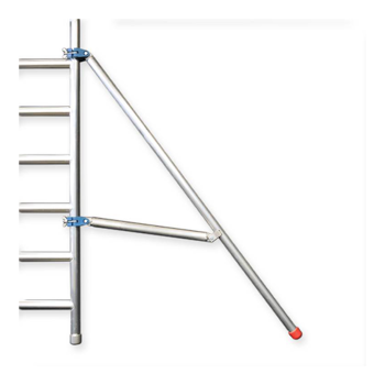 Andamio plegable industrial 75x190x570m con estabilizadores