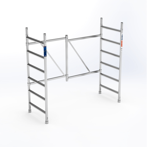 Unidade rebatível 75 cm e 6 degraus | LINHA XTREM