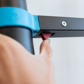 Escalera telescópica Black and Blue 3,8 metros con 13 peldaños