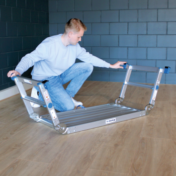 Plataforma de trabajo plegable X-STEP 148 x 51 x 47 centímetros