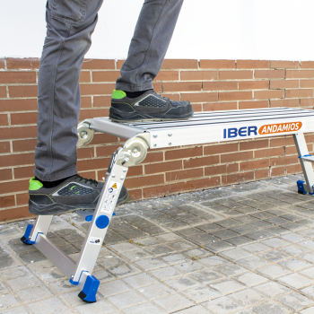 Plataforma de trabalho dobrável X-STEP 148 x 51 x 47 centímetros