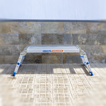 Plataforma de trabajo plegable X-STEP 148 x 51 x 47 centímetros