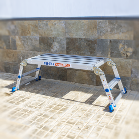 Plataforma de trabajo plegable X-STEP 148 x 51 x 47 centímetros