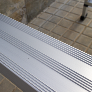 Escalera multifuncional 3 en 1 - 9 peldaños