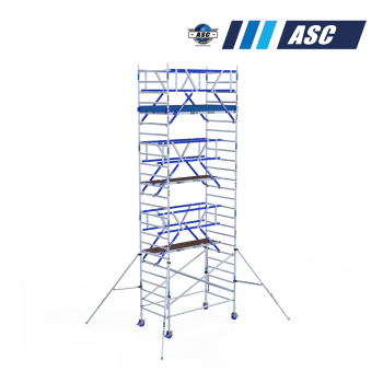 Torre móvel INDUSTRIAL ASC 135x250 8m de altura de trabalho