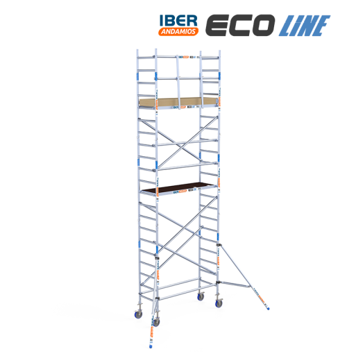 Torre de andaime móvel 75x190x720 m | LINHA ECO