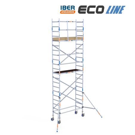 Torre de andamio móvil 75x190x720 m | LÍNEA ECO