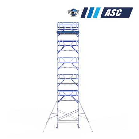 Torre móvel INDUSTRIAL ASC 135x250 13m de altura de trabalho