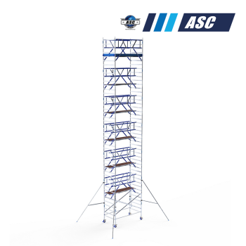Torre móvil INDUSTRIAL ASC 135x250 14m altura de trabajo