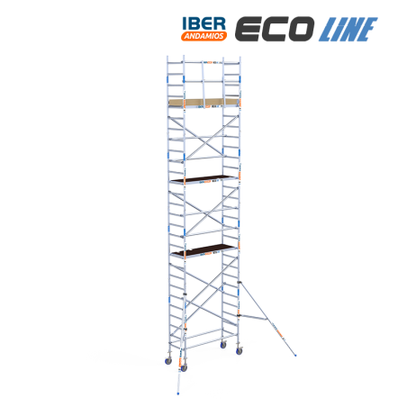 Torre de andaime móvel 75x190x920 m | LINHA ECO