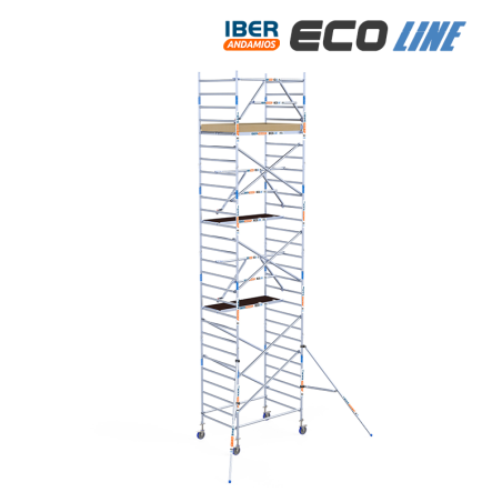 Torre de andaime móvel 135x190x920 m | LINHA ECO EXTRA