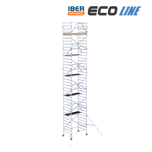 Torre de andamio móvil 135x190x1220 m | LÍNEA ECO EXTRA