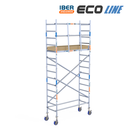 Torre de andaime móvel 75x190x520 m | LINHA ECO