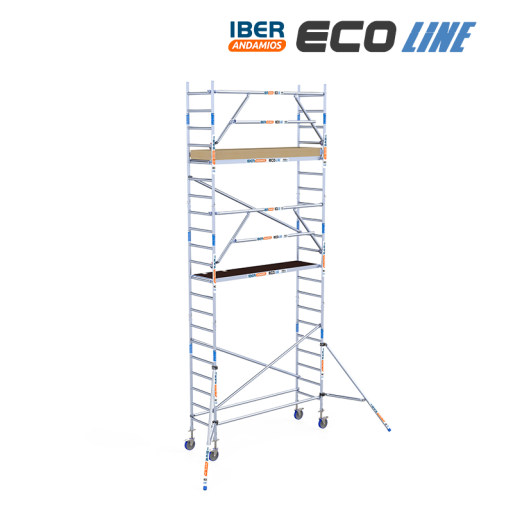 Torre de andaime móvel 75x250x720 m | LINHA ECO EXTRA