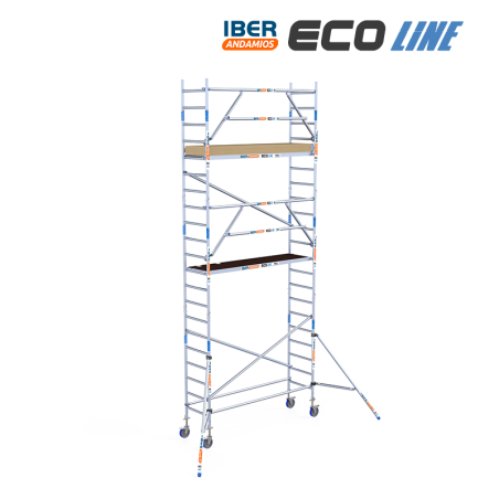Torre de andaime móvel 75x250x720 m | LINHA ECO EXTRA