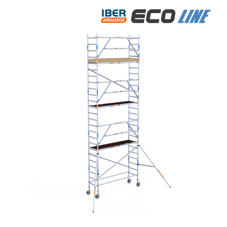 Torre de andaime móvel 75x250x820 m | LINHA ECO EXTRA