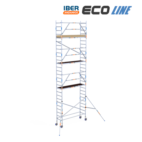 Torre de andaime móvel 75x250x920 m | LINHA ECO EXTRA