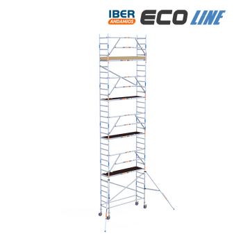 Torre de andaime móvel 75x250x1020 m | LINHA ECO EXTRA
