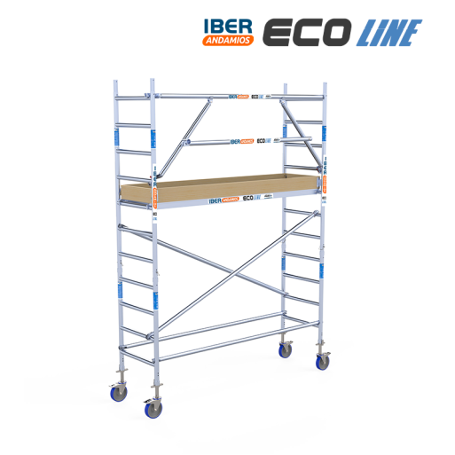 Torre de andaime móvel 75x250x420 m | LINHA ECO EXTRA