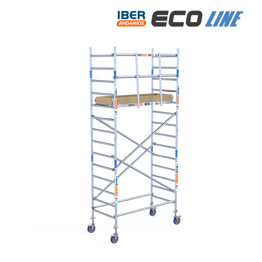 Torre de andaime móvel 90x190x520 m | LINHA ECO