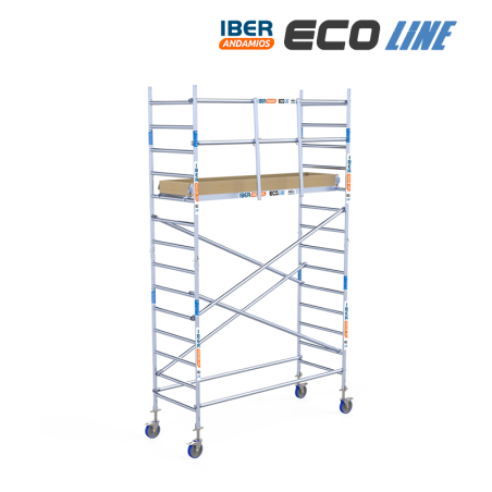 Torre de andaime móvel 90x250x520 m | LINHA ECO