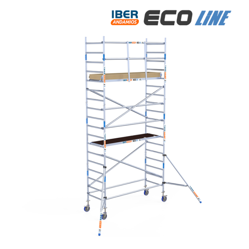 Torre de andaime móvel 90x250x620 m | LINHA ECO