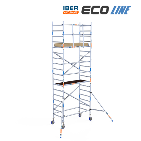 Torre de andaime móvel 90x190x620 m | LINHA ECO