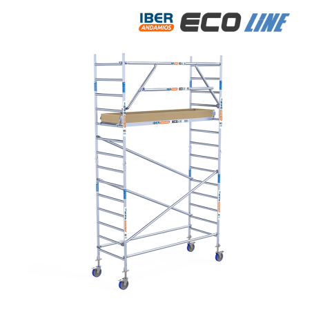 Torre de andamio móvil 90x250x520 m | LÍNEA ECO EXTRA