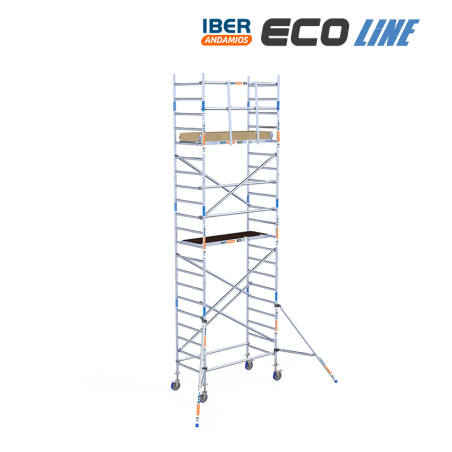 Torre de andaime móvel 90x190x720 m | LINHA ECO