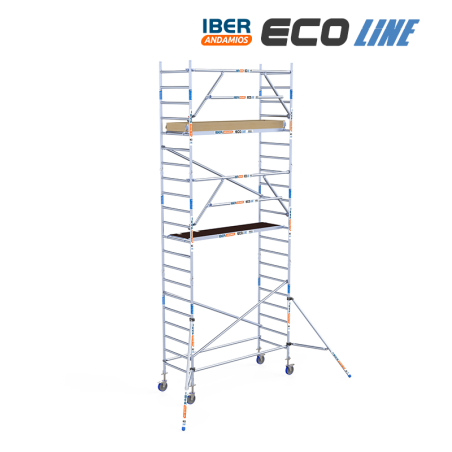 Torre de andamio móvil 90x250x720 m | LÍNEA ECO EXTRA