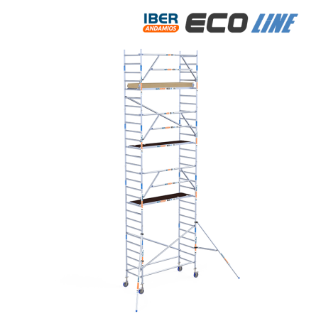 Torre de andaime móvel 90x250x920 m | LINHA ECO EXTRA