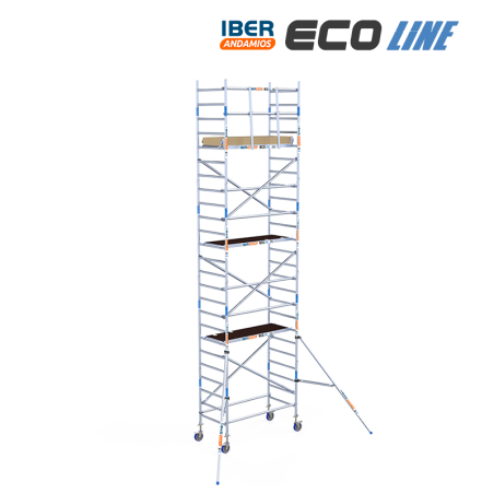 Torre de andaime móvel 90x190x820 m | LINHA ECO