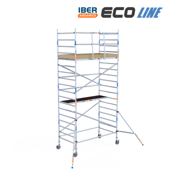 Torre de andaime móvel 135x250x620 m | LINHA ECO