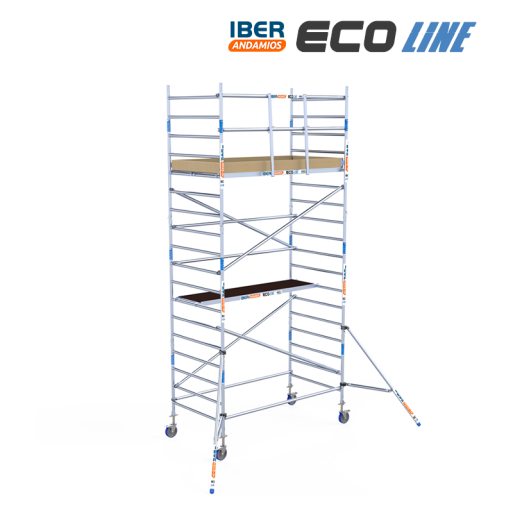 Torre de andaime móvel 135x250x620 m | LINHA ECO