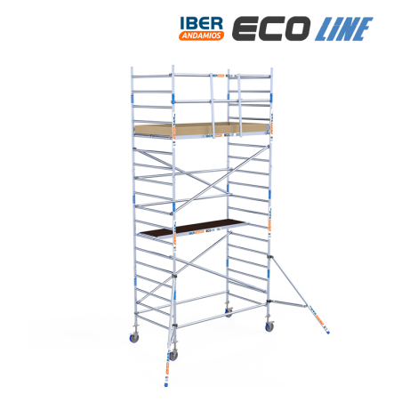 Torre de andaime móvel 135x250x620 m | LINHA ECO