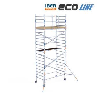 Torre de andamio móvil 135x250x720 m | LÍNEA ECO
