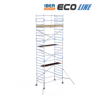 Torre de andaime móvel 135x250x820 m | LINHA ECO