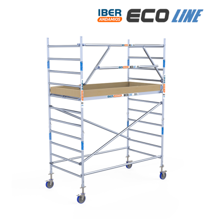 Torre de andamio móvil 135x250x420 m | LÍNEA ECO EXTRA