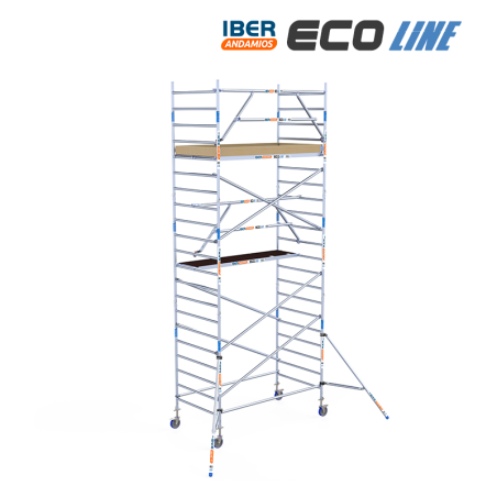 Torre de andamio móvil 135x250x720 m | LÍNEA ECO EXTRA