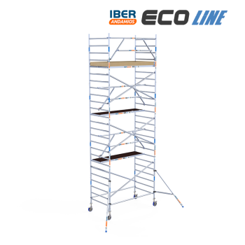 Torre de andamio móvil 135x250x820 m | LÍNEA ECO EXTRA