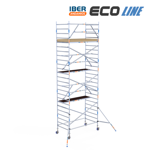 Torre de andaime móvel 135x250x820 m | LINHA ECO EXTRA
