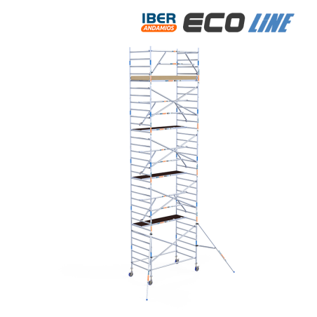 Torre de andamio móvil 135x250x1020 m | LÍNEA ECO EXTRA