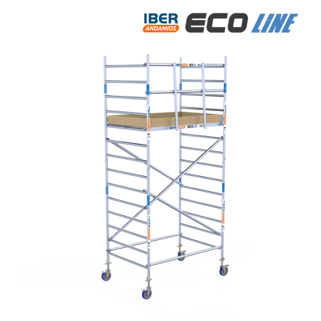 Torre de andaime móvel 135x190x520 m | LINHA ECO
