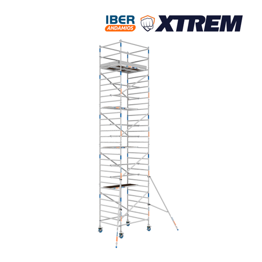 Torre de andamio móvil 150x190x1020 | Línea XTREM