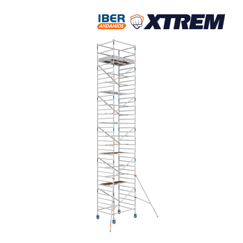 Torre de andaime móvel 150x190x1220 | Linha XTREM