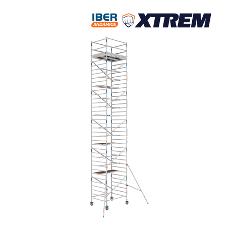 Torre de andaime móvel 150x190x1220 | Linha XTREM