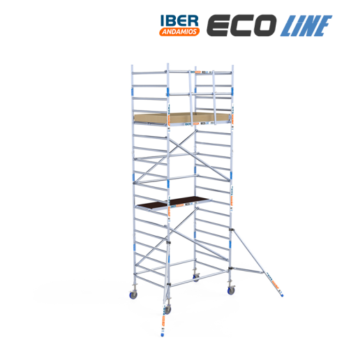 Torre de andaime móvel 135x190x620 m | LINHA ECO
