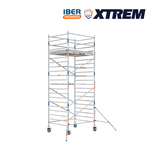 Torre de andamio móvil 150x250x720 | Línea XTREM